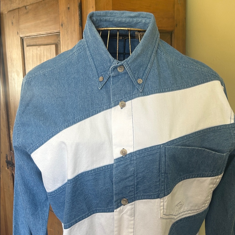 VINTAGE Western Roper Button Down Shirt - Picture 4 of 7